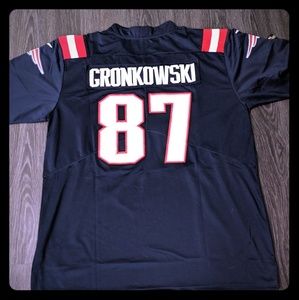 Gronkowski Patriots color rush Jersey